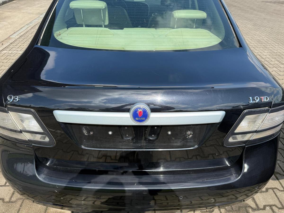 Saab 9-3 YS3F original Heckdeckel Heckklappe 298 Jet Black Limo Rohbau BJ08